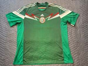 Adidas Mexico National Team 2013/14 World Cup Home Jersey Climacool 2XL